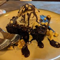 American brownie at Mad Mad Vegan - Barcelona in Barcelona