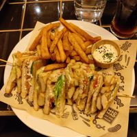 Club sándwich at Mad Mad Vegan - Barcelona in Barcelona