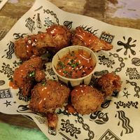 Cauliflower wings at Mad Mad Vegan - Barcelona in Barcelona