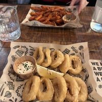 Calamari  at Mad Mad Vegan - Barcelona in Barcelona