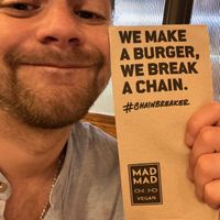 V gang  at Mad Mad Vegan - Barcelona in Barcelona