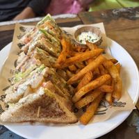 Club sandwich  at Mad Mad Vegan - Barcelona in Barcelona