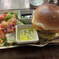 Classic burger  at Mad Mad Vegan - Barcelona in Barcelona