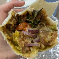 The goods. at Burrito Girl “La Wanakita” in Eugene