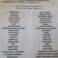 Make your vegan meal at Eva's Cafe and Bar at Mango Inn in Utila