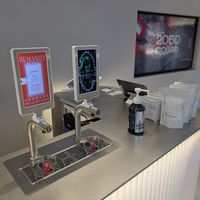 coffee from tap at 2050 Coffee in Kyoto