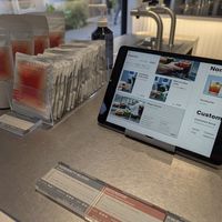 menu at 2050 Coffee in Kyoto