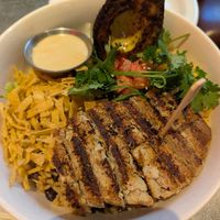 Chick'n Yucatan bowl at Beertown Public House in Toronto