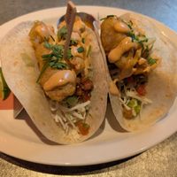 Chick'n tacos at Beertown Public House in Toronto