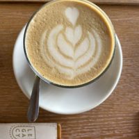 Soy latte  at Legacy in Camberwell