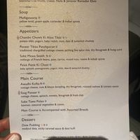 Veg Iftar menu   at Jamavar Doha in Doha