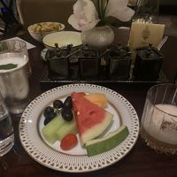 Selection of fruits   at Jamavar Doha in Doha