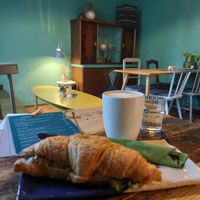 belegtes Croissant "nicht-rührei"+ at supercafé in Giessen