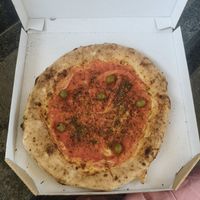 Pizza marinara at Margherita  in Sarajevo