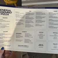   at General Assembly Pizza in Toronto