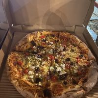 Greek vegan   at Pizza Napoletana in Athens