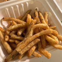 Skinny fries   at Spitz in Leesburg