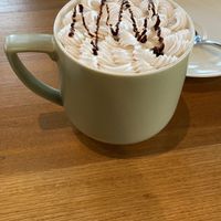 Chocolate soy milk   at Green Vege Cafe in Shanghai