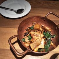 Mushroom with Thai basil at Green Vege Cafe in Shanghai