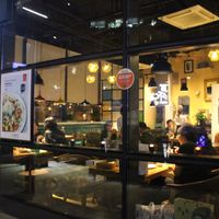 Restaurant from outside at Green Vege Cafe in Shanghai