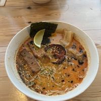 Tantamen ramen  at UMAMI Plantbased in Barcelona