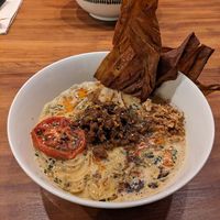 Tantan ramen  at UMAMI Plantbased in Barcelona