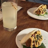 Yuzu lemonade!  at UMAMI Plantbased in Barcelona