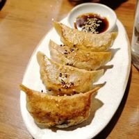 Gyozas at UMAMI Plantbased in Barcelona