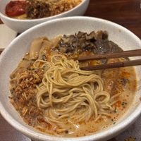 Mushroom ramen   at UMAMI Plantbased in Barcelona