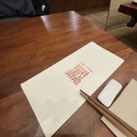 Table  at UMAMI Plantbased in Barcelona