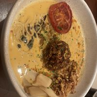 Ramen spicy  at UMAMI Plantbased in Barcelona