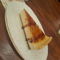 Cheesecake at UMAMI Plantbased in Barcelona