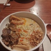 Creamy Mushroom ramen - perfect! 😋 at UMAMI Plantbased in Barcelona