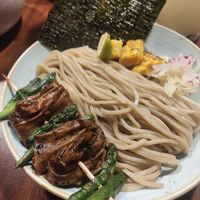Tsukemen at UMAMI Plantbased in Barcelona