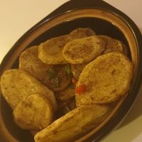 Cumin spiced potatoes 👌🌱 at Su Ren - Veg Inn in Shanghai