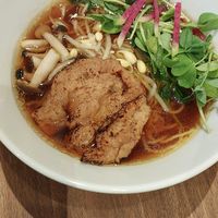 Soy meat ramen at NRT - T's Tantan - T2 in Narita