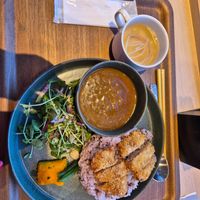 Cutlet curry at NRT - T's Tantan - T2 in Narita