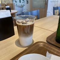 Oat iced lattee  at NRT - T's Tantan - T2 in Narita