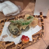 Namafu tempura at Ponto in Kyoto