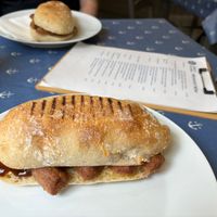 Popped in for lunch on 7 May 2024. Both had sausage cob. Very filling and good value for money. at John St Kitchen in Sheffield