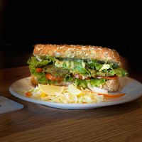 We’ll stuffed vegetable 🥒 SUB - amazing   at Espresso Drive in Gurugram