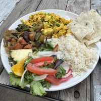 Tofu scramble   at Tooley's Cafe in Tucson