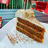 Sage's famous Carrot Cake at Great Sage in Clarksville