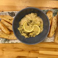 Artichoke spinach dip  at Great Sage in Clarksville