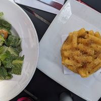 Cesar salad and side mac at Great Sage in Clarksville