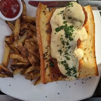 Meatball sub with fries at Great Sage in Clarksville