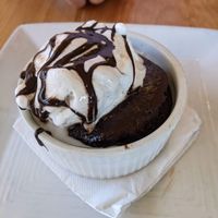 lava cake at Great Sage in Clarksville