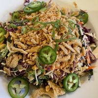 Ginger Dijon salad, tangy and nutty.   at Great Sage in Clarksville