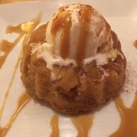 apple upside down cake  at Great Sage in Clarksville