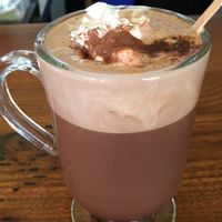 hot chocolate  at Great Sage in Clarksville